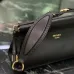 Prada Black Leather Shoulder Bag 1BC262 #A55688