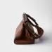 Prada Black Leather Shoulder Bag 1BC262 #A55688