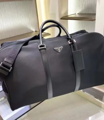 Prada Black Travel Duffle Bag 208 #A55689