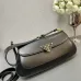 Prada Black Leather Triangle Logo Shoulder Bag: A Symbol of Modern Luxury and Style #A49968