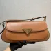 Prada Black Leather Triangle Logo Shoulder Bag: A Symbol of Modern Luxury and Style #A49968