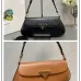 Prada Black Leather Triangle Logo Shoulder Bag: A Symbol of Modern Luxury and Style #A49968