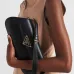 Prada Black Leather Triangle Logo Shoulder Bag: A Symbol of Modern Luxury and Style #A49968
