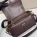 Prada Brown Leather Crossbody Bag 1BD394 #A55691