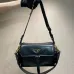Prada Brown Leather Crossbody Bag 1BD394 #A55691
