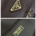 Prada Brown Leather Crossbody Bag 1BD394 #A55691