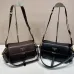 Prada Brown Leather Crossbody Bag 1BD394 #A55691