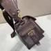 Prada Brown Leather Crossbody Bag 1BD394 #A55691