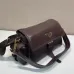 Prada Brown Leather Crossbody Bag 1BD394 #A55691