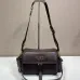 Prada Brown Leather Crossbody Bag 1BD394 #A55691