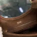 Prada Brown Suede Handbag 1BG580  #A55278