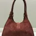 Prada Brown Suede Handbag 1BG580  #A55278