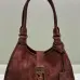 Prada Brown Suede Handbag 1BG580  #A55278