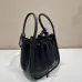 Prada Leather Bucket Bags: Tan and Black Styles for Effortless Sophistication in Daily Looks #A49964