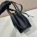 Prada Leather Bucket Bags: Tan and Black Styles for Effortless Sophistication in Daily Looks #A49964
