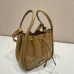 Prada Leather Bucket Bags: Tan and Black Styles for Effortless Sophistication in Daily Looks #A49964