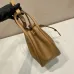Prada Leather Bucket Bags: Tan and Black Styles for Effortless Sophistication in Daily Looks #A49964