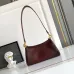 Prada Cleo Shoulder Bag (4 Colors) – Brown/Navy/Black/White Saffiano Leather with Gold-Tone Chain Strap #A59176