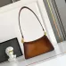 Prada Cleo Shoulder Bag (4 Colors) – Brown/Navy/Black/White Saffiano Leather with Gold-Tone Chain Strap #A59176