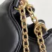 Prada Diagramme Shoulder Bag (3 Colors) – Red/White/Black Leather with Gold-Tone Chain Strap &amp; Branding #A59178