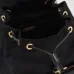 Stylish Black Prada Backpack With Leather Trim And Gold Hardware For Fashion Lovers #A49963