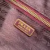 Prada Galleria Soft Shoulder Bag (2 Colors) – Burgundy/Black Leather with Gold-Tone Triangle Logo &amp; Convertible Strap #A59180