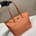 Prada Woven Tote Bags Collection in Vibrant Colors and Signature Design #A50983