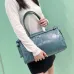 Prada Leather Handbag Collection In Rich Green With Signature Details #A51643