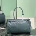 Prada Leather Handbag Collection In Rich Green With Signature Details #A51643