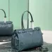 Prada Leather Handbag Collection In Rich Green With Signature Details #A51643
