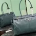 Prada Leather Handbag Collection In Rich Green With Signature Details #A51643