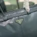 Prada Leather Handbag Collection In Rich Green With Signature Details #A51643