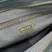 Prada Leather Handbag Collection In Rich Green With Signature Details #A51643