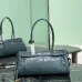 Prada Leather Handbag Collection In Rich Green With Signature Details #A51643