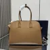 Prada Leather Handbag Collection In Classic Black And Tan Tones #A51642