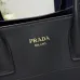 Prada Leather Handbag Collection In Classic Black And Tan Tones #A51642