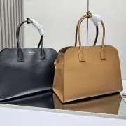 Prada Leather Handbag Collection In Classic Black And Tan Tones #A51642