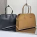 Prada Leather Handbag Collection In Classic Black And Tan Tones #A51642
