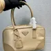 Prada Nylon Top - Handle Bags: Black & Beige Styles for Timeless Elegance and Versatility #A49965