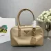 Prada Nylon Top - Handle Bags: Black & Beige Styles for Timeless Elegance and Versatility #A49965
