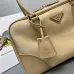 Prada Nylon Top - Handle Bags: Black & Beige Styles for Timeless Elegance and Versatility #A49965