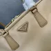 Prada Nylon Top - Handle Bags: Black & Beige Styles for Timeless Elegance and Versatility #A49965