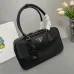 Prada Nylon Top - Handle Bags: Black & Beige Styles for Timeless Elegance and Versatility #A49965