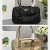 Prada Nylon Top - Handle Bags: Black & Beige Styles for Timeless Elegance and Versatility #A49965