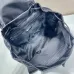 Stylish Black Prada Nylon Backpack With Leather Accents For Trendy Outfits #A49959
