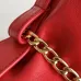 Prada Re-Edition Bucket Bag (4 Colors) – Red/Black/White/Brown Fabric with Gold-Tone Chain &amp; Triangle Logo #A59177