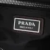Prada Re-Nylon Pouch with Leather Trim 22x12.5x11cm #A63867
