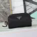 Prada Re-Nylon Pouch with Leather Trim 22x12.5x11cm #A63867