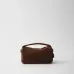Chic Prada Barrel Bags In Suede And Leather For Fashion - Forward Styling #A49961