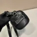 Chic Prada Barrel Bags In Suede And Leather For Fashion - Forward Styling #A49961